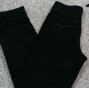 Black courderoy pants